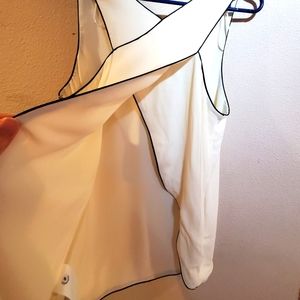 NWT Zara Sleeveless Open Back Top